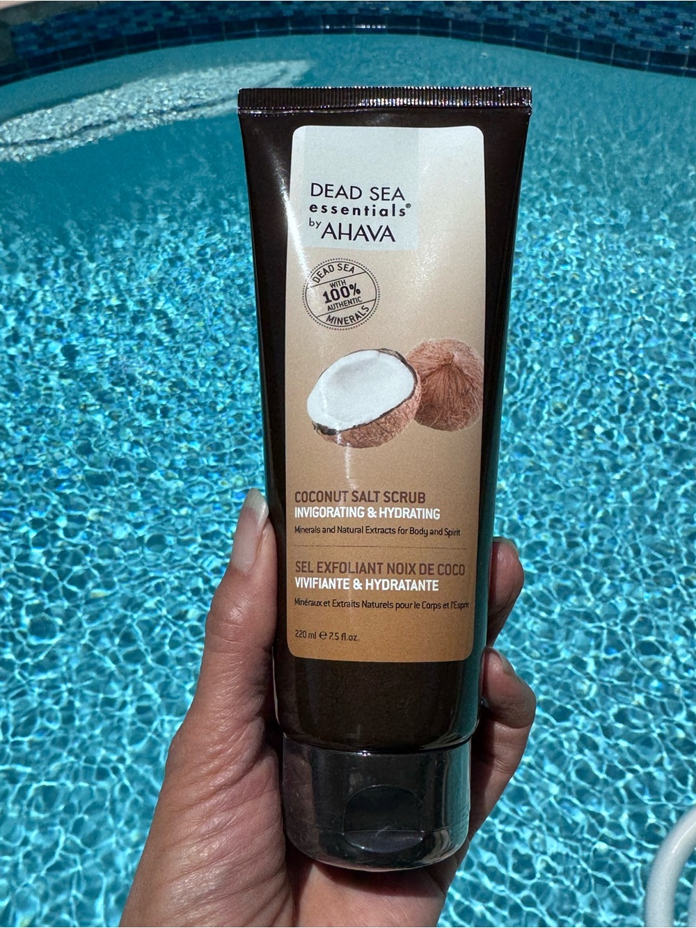Ahava Cocunut Salt Scrub 7.5 oz
